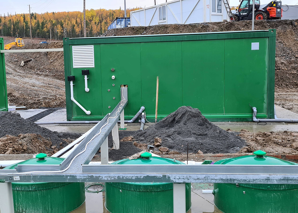 Хозяйственно-бытовой сток - 160 м3 в сутки, Красноярский край, г.п. Северо-Енисейский